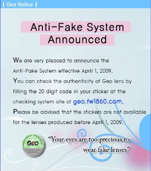 anti fake system