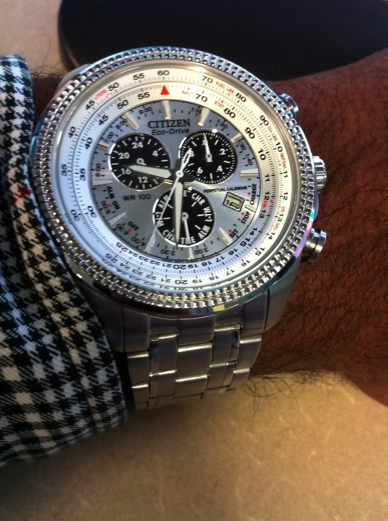 citizen chrono time at